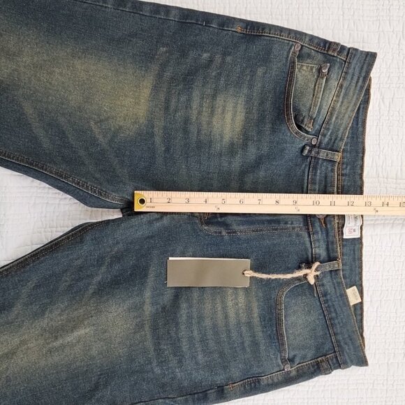 NWT Smith & Mills Denim Blue Jeans Stretch Men’s 38 x 32 Tailored Medium Wash - Picture 16 of 16